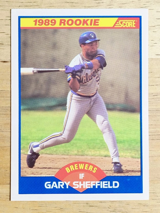 1989 Score #625 Gary Sheffield RC