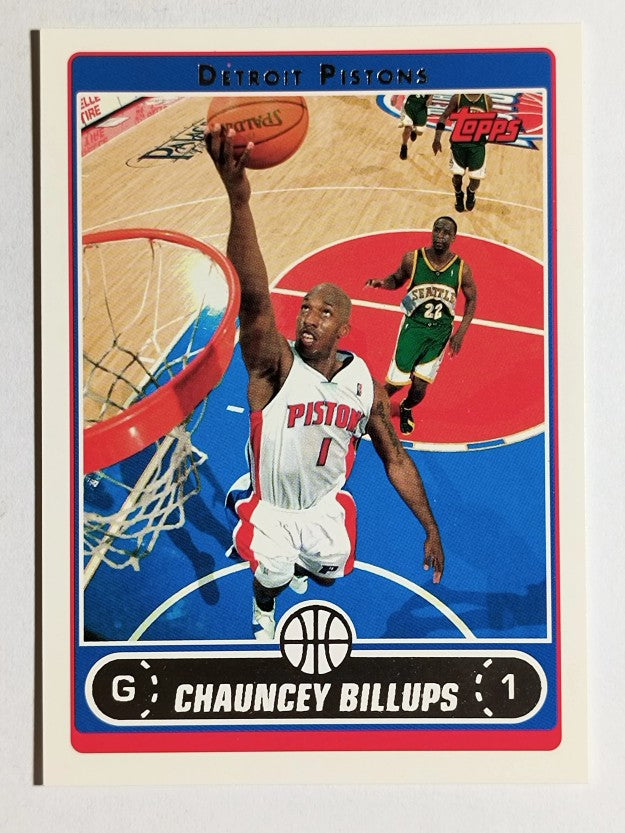2006-07 Topps #5 Chauncey Billups