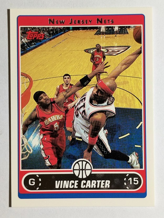 2006-07 Topps #15 Vince Carter