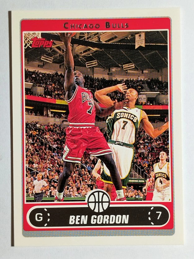 2006-07 Topps #17 Ben Gordon