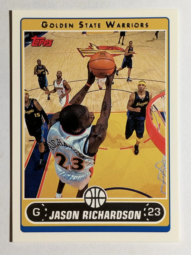 2006-07 Topps #23 Jason Richardson