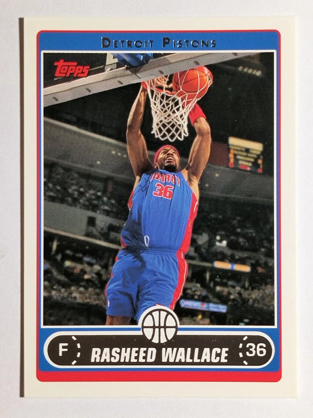 2006-07 Topps #24 Rasheed Wallace