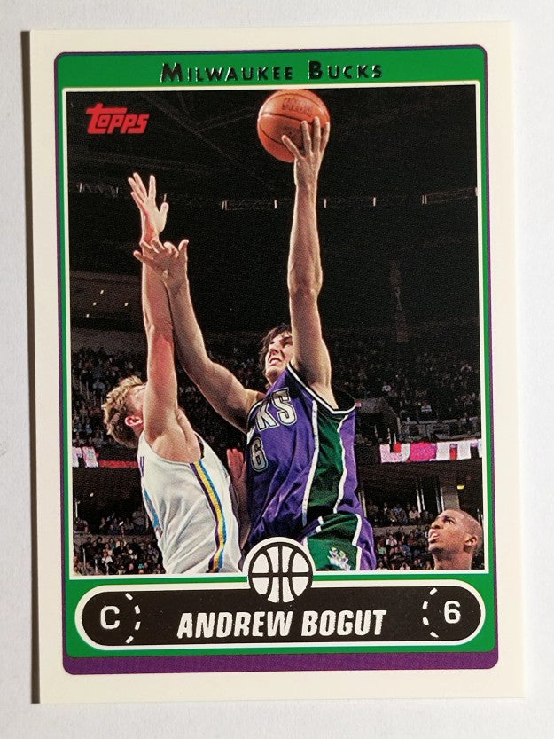 2006-07 Topps #25 Andrew Bogut