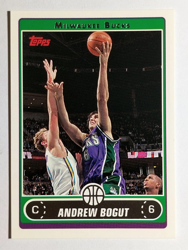 2006-07 Topps #25 Andrew Bogut