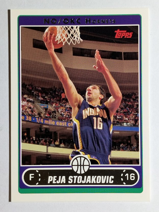 2006-07 Topps #27 Peja Stojakovic