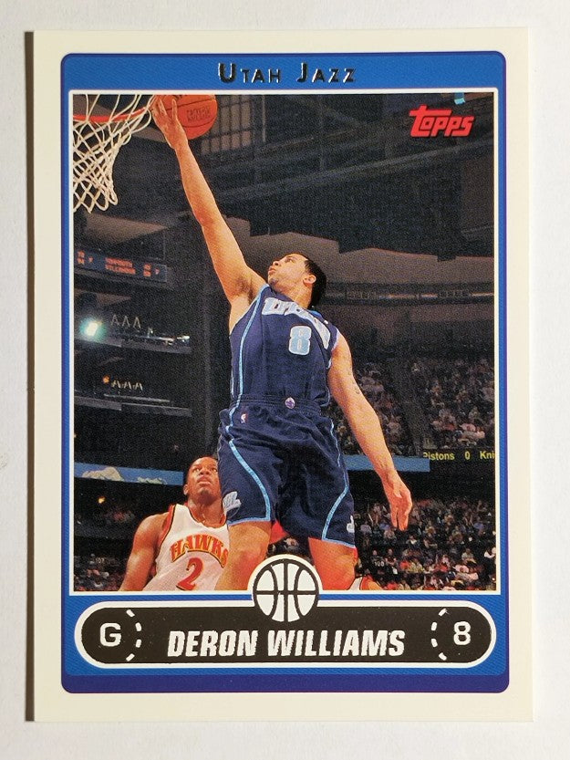 2006-07 Topps #28 Deron Williams