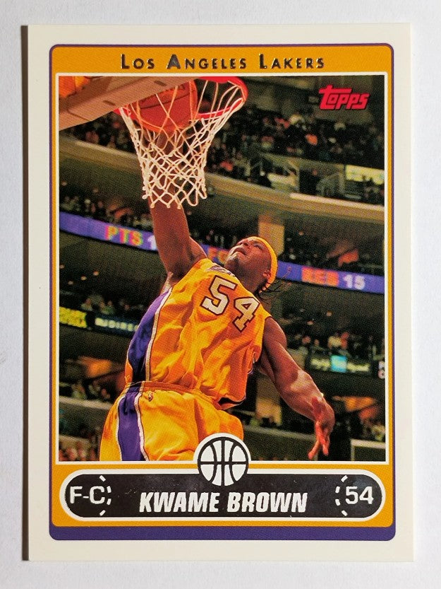 2006-07 Topps #29 Kwame Brown