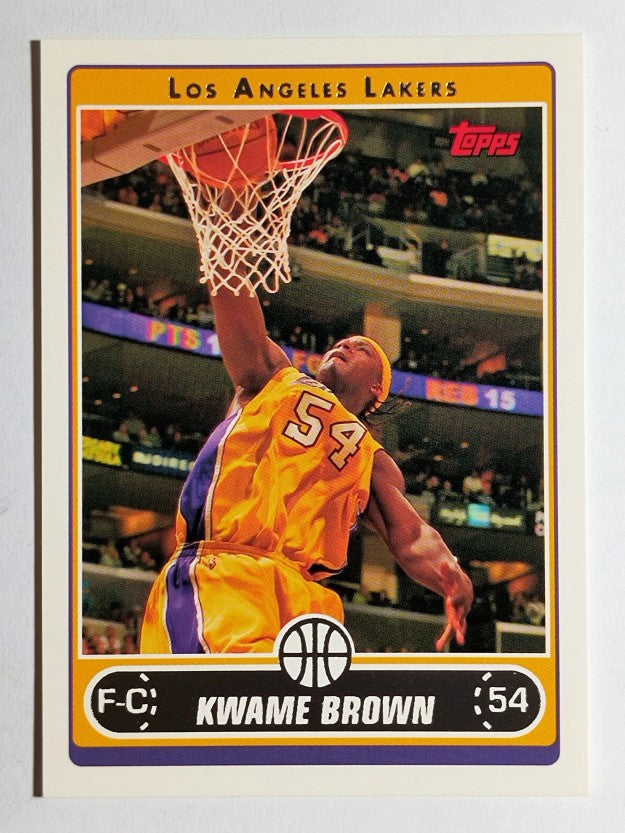 2006-07 Topps #29 Kwame Brown