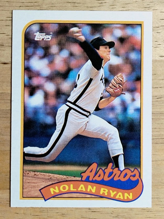 1989 Topps #530 Nolan Ryan