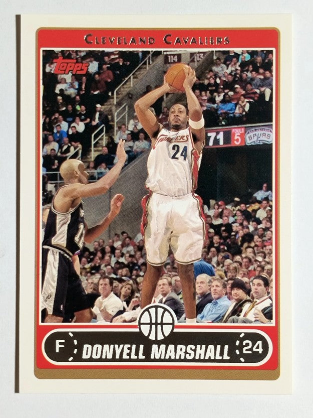 2006-07 Topps #40 Donyell Marshall