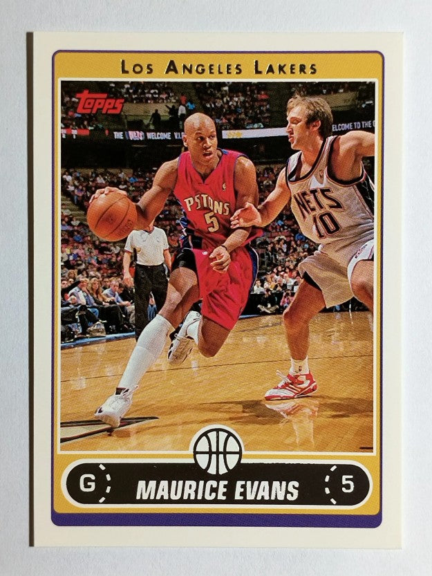2006-07 Topps #60 Maurice Evans