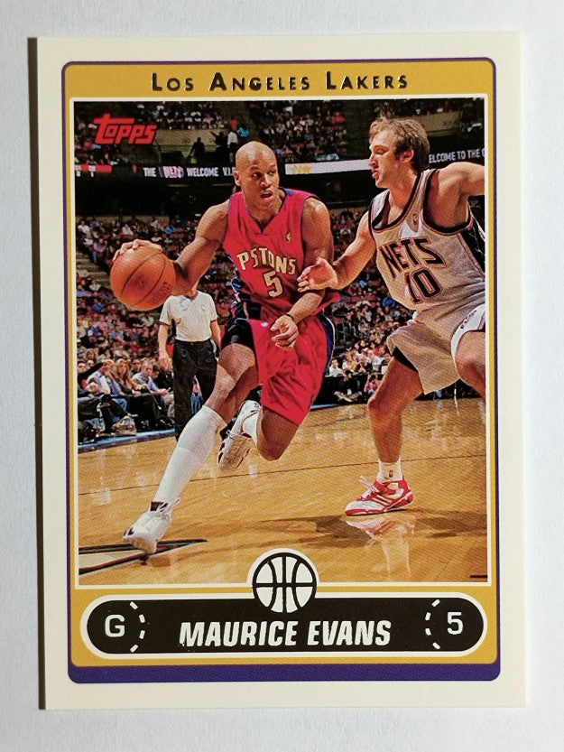 2006-07 Topps #60 Maurice Evans