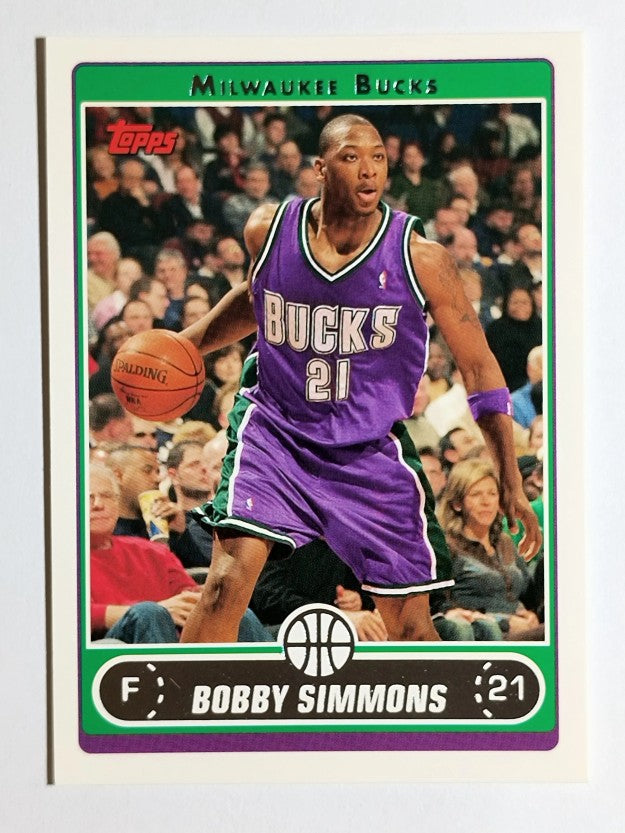 2006-07 Topps #62 Bobby Simmons