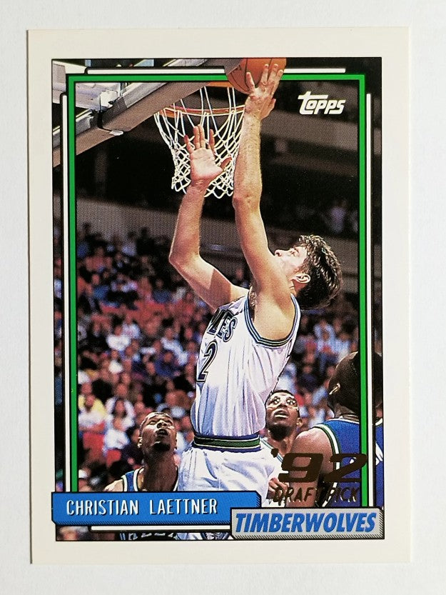 1992-93 Topps #334 Christian Laettner RC