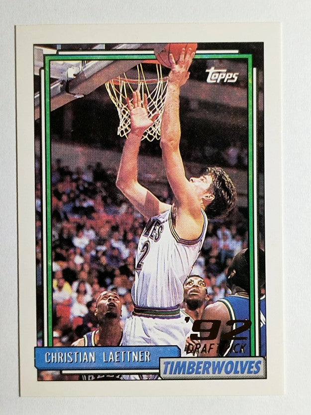 1992-93 Topps #334 Christian Laettner RC