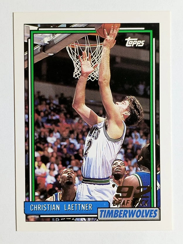1992-93 Topps #334 Christian Laettner RC