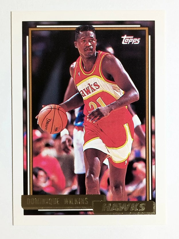 1992-93 Topps Gold #35 Dominique Wilkins