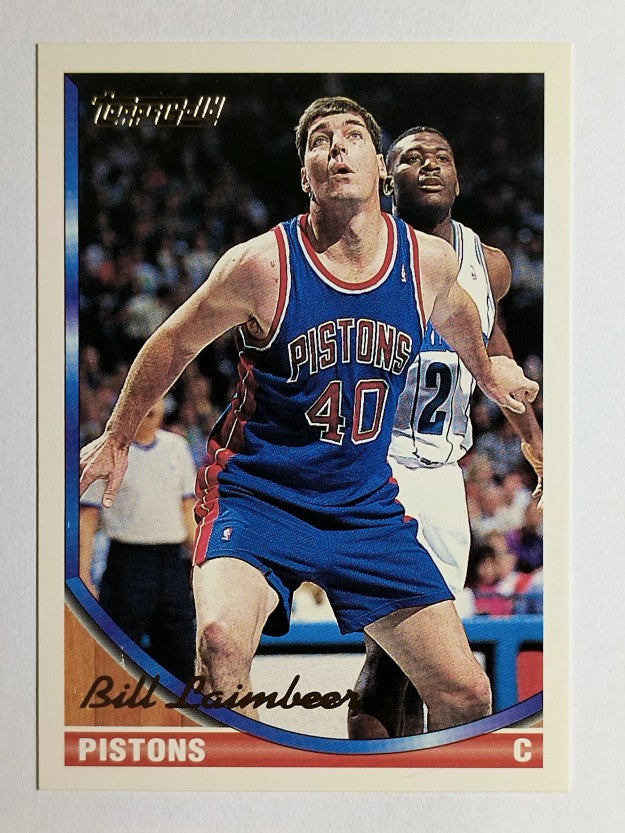 1993-94 Topps Gold #147 Bill Laimbeer