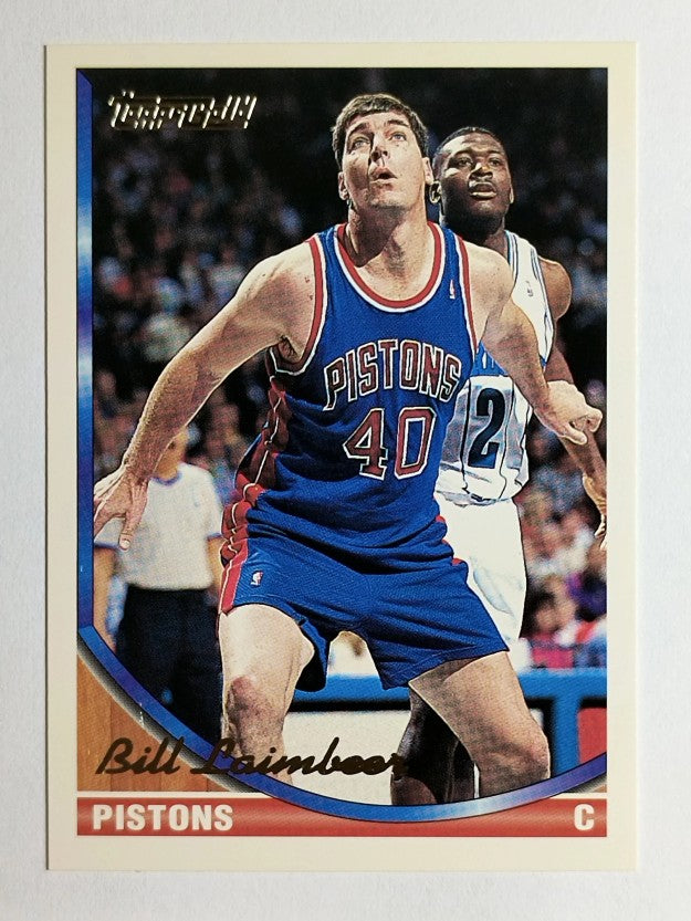 1993-94 Topps Gold #147 Bill Laimbeer