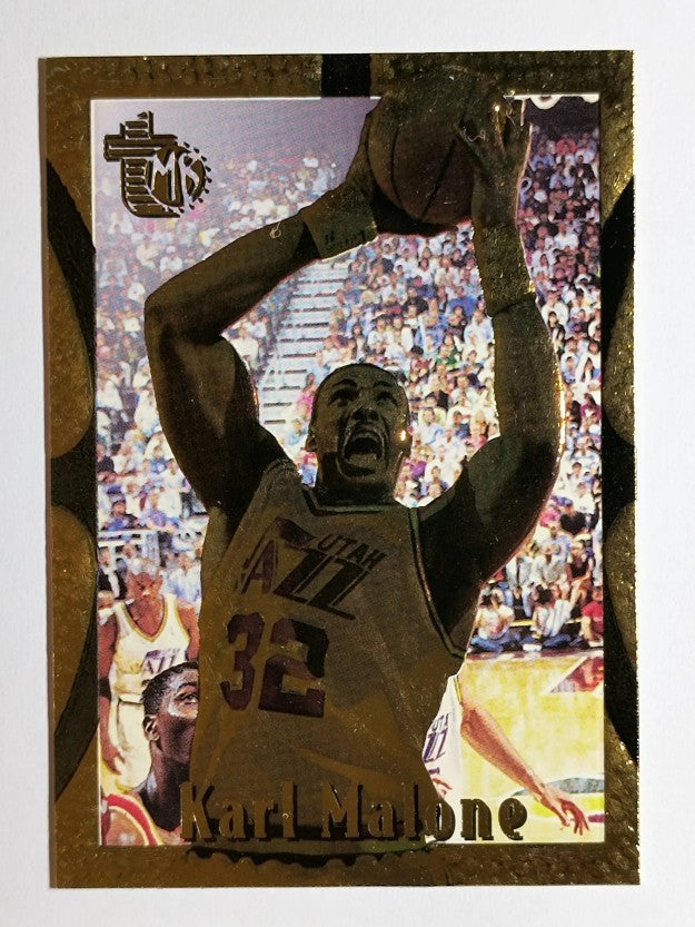 1994-95 Embossed Golden Idols #96 Karl Malone