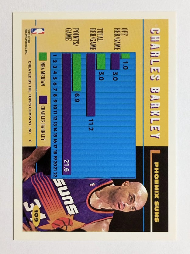 1994-95 Topps #109 Charles Barkley PP
