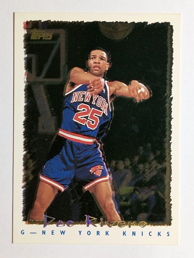 1994-95 Topps Spectralight #60 Doc Rivers (EXMT)