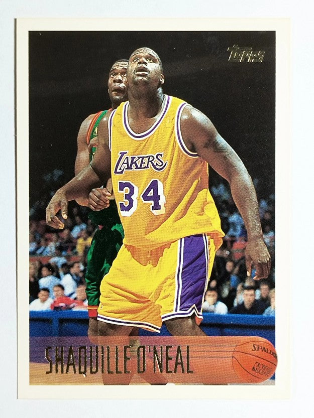 1996-97 Topps #220 Shaquille O'Neal