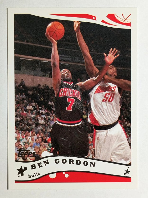 2005-06 Topps #7 Ben Gordon