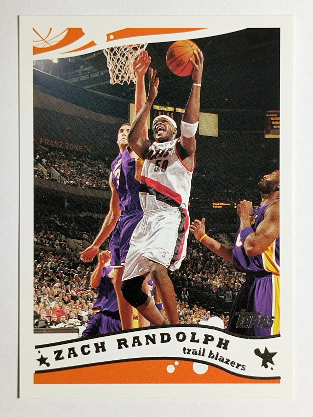 2005-06 Topps #8 Zach Randolph