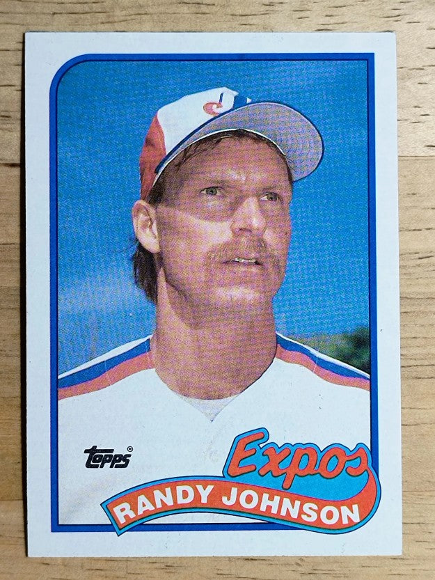 1989 Topps #647 Randy Johnson RC