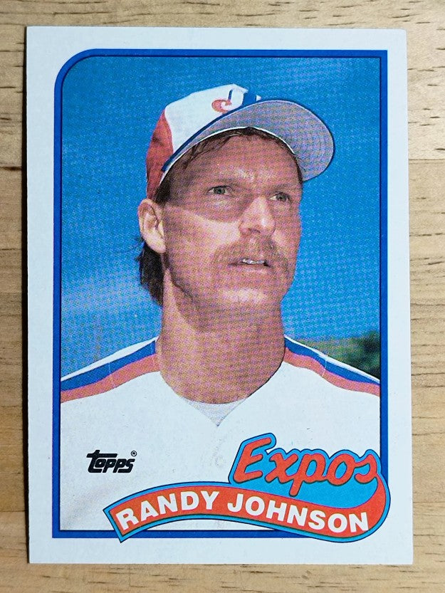1989 Topps #647 Randy Johnson RC