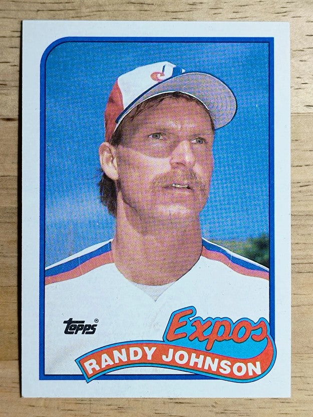 1989 Topps #647 Randy Johnson RC