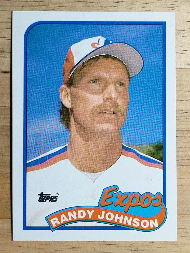1989 Topps #647 Randy Johnson RC