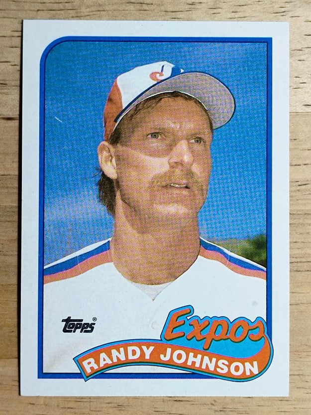 1989 Topps #647 Randy Johnson RC
