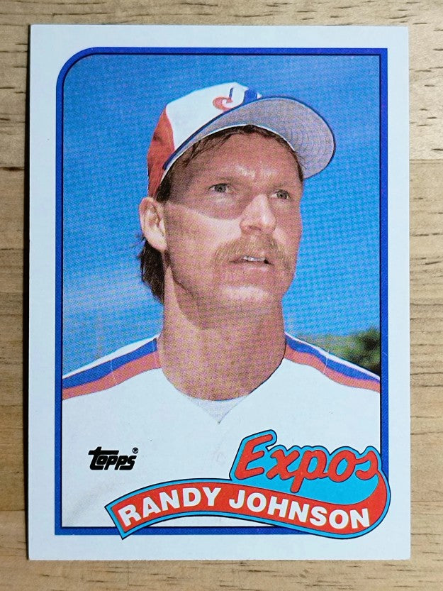 1989 Topps #647 Randy Johnson RC
