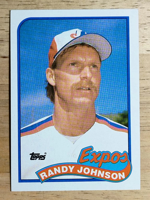 1989 Topps #647 Randy Johnson RC