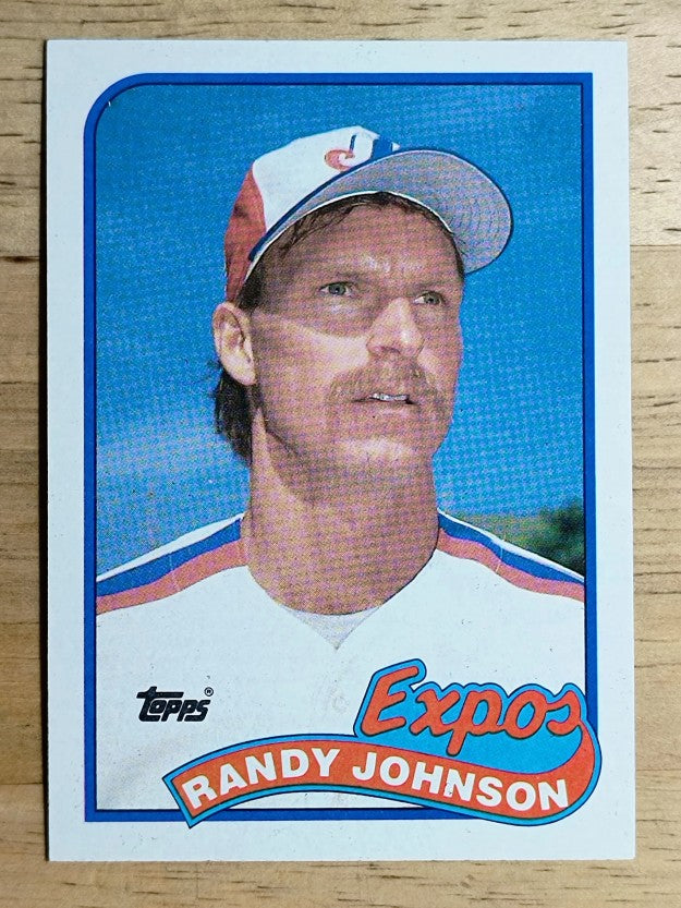 1989 Topps #647 Randy Johnson RC