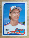 1989 Topps #647 Randy Johnson RC