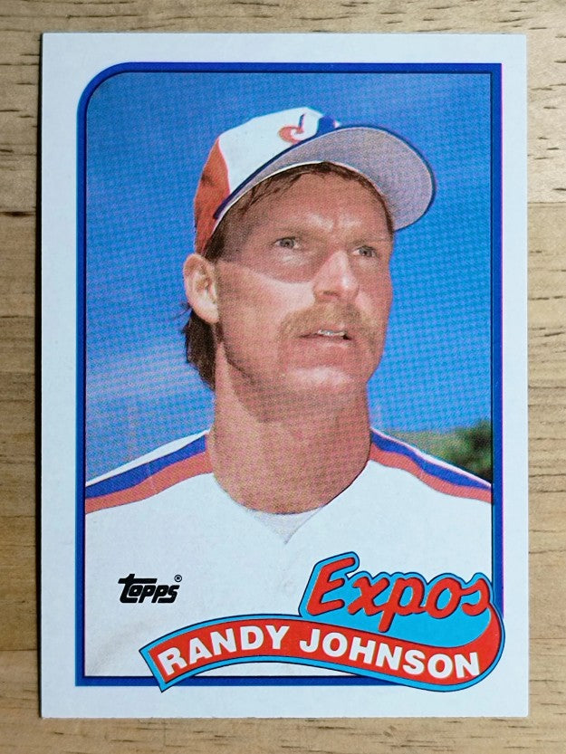 1989 Topps #647 Randy Johnson RC