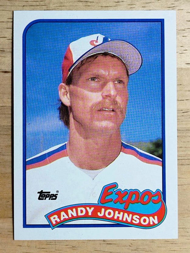 1989 Topps #647 Randy Johnson RC