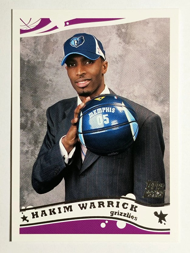 2005-06 Topps #239 Hakim Warrick RC