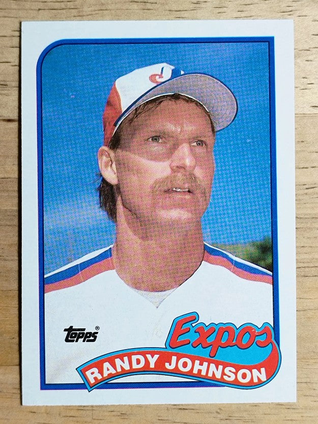 1989 Topps #647 Randy Johnson RC