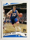 2005-06 Topps #250 David Lee RC