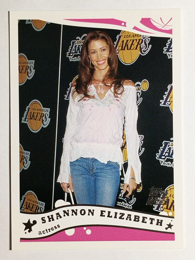 2005-06 Topps #251 Shannon Elizabeth