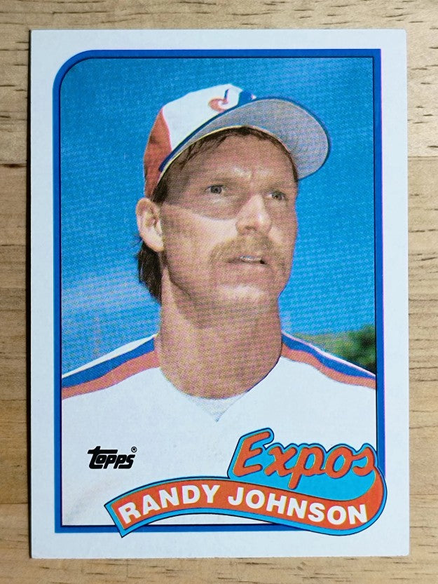 1989 Topps #647 Randy Johnson RC