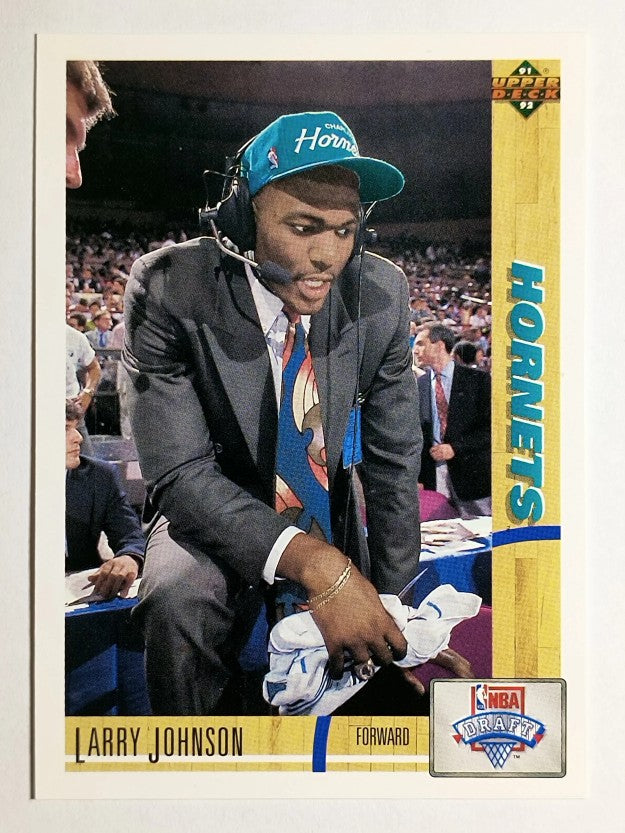 1991-92 Upper Deck #2 Larry Johnson RC