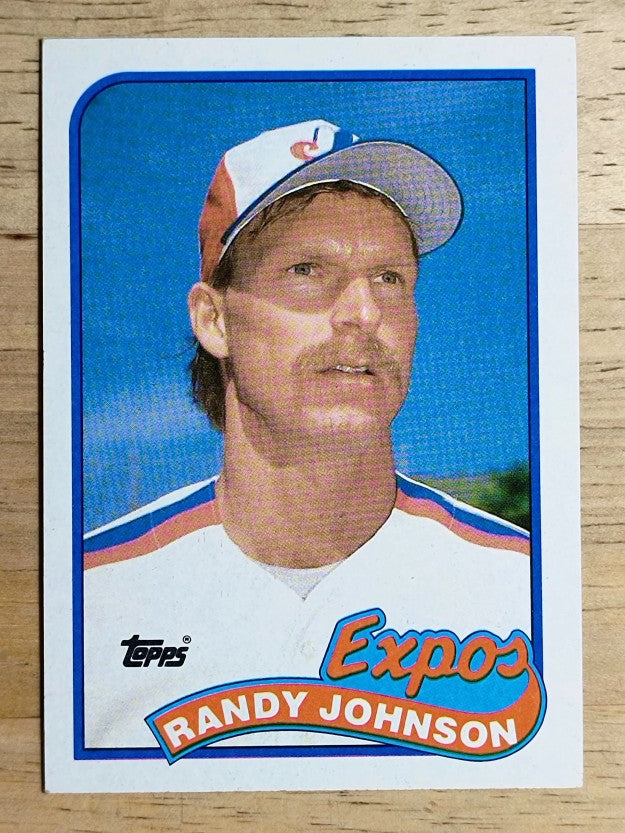 1989 Topps #647 Randy Johnson RC