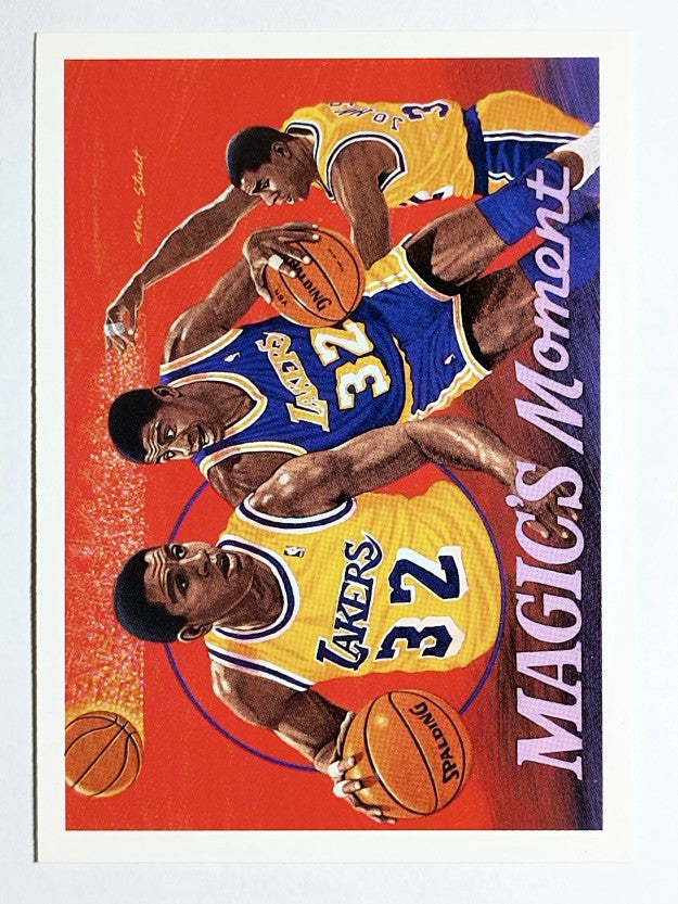 1991-92 Upper Deck #29 Magic Johnson/Assist Record