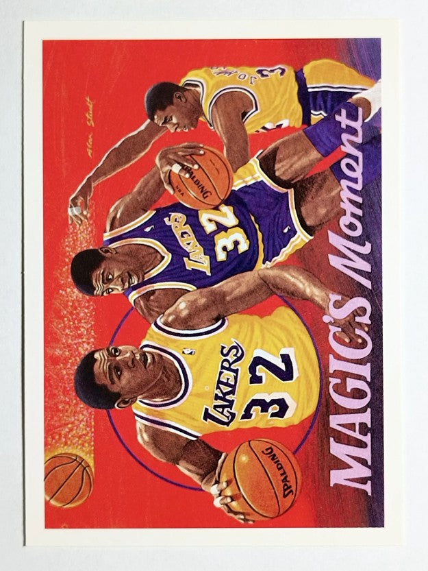 1991-92 Upper Deck #29 Magic Johnson/Assist Record
