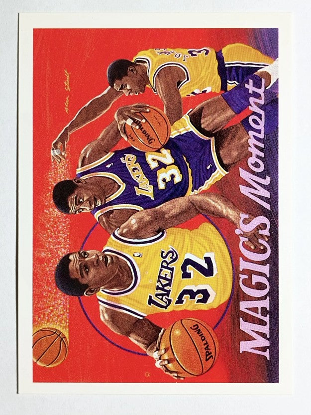 1991-92 Upper Deck #29 Magic Johnson/Assist Record (NM)